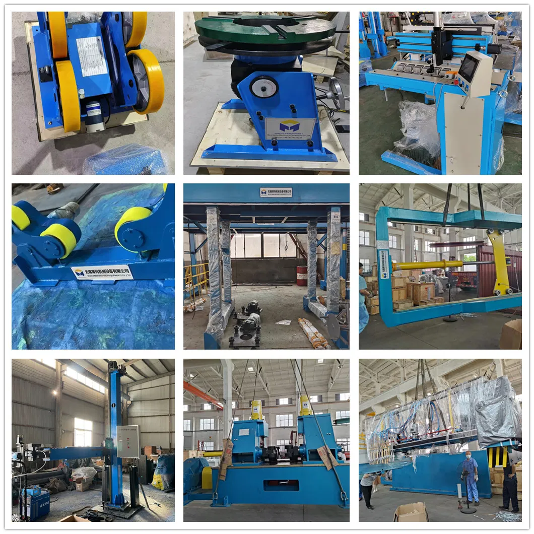 Automated Storage Tank Welding Fabrication Equipment Submerged Arc Manipulators