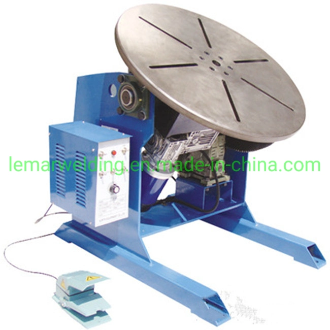 300kg Flange Circular Seam Automatic Welding Positioner Turning Table