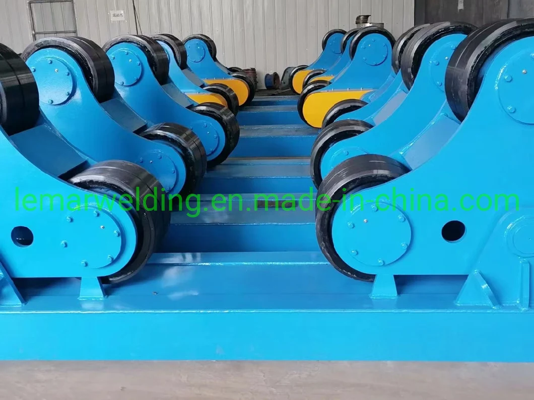 Self Adjustable Rotary 120 T Welding Rotator Turing Rolls for Tube Boiler