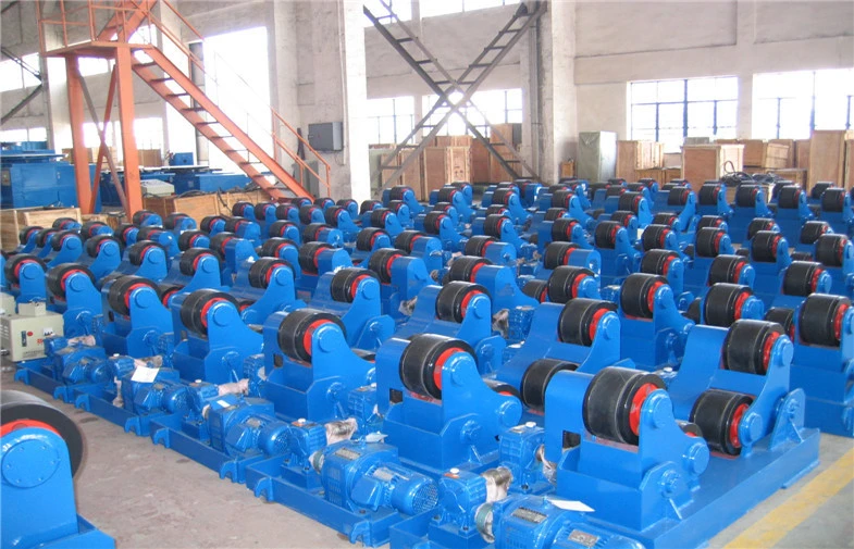 Self - Aligning Tubular Welding Rotator with 40 Tons for Pressure Vessel