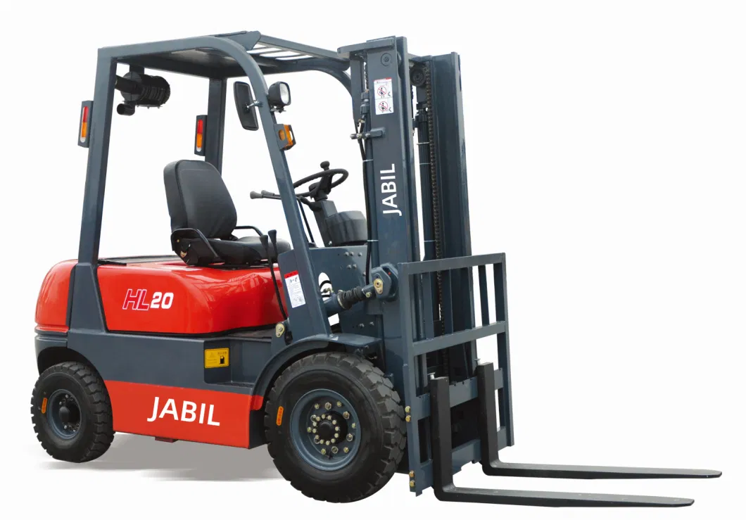 Factory Outlet 2.0t Diesel Forklift 3m-4m-5m Lifting Height with Nissan/Mitsubishi Engine