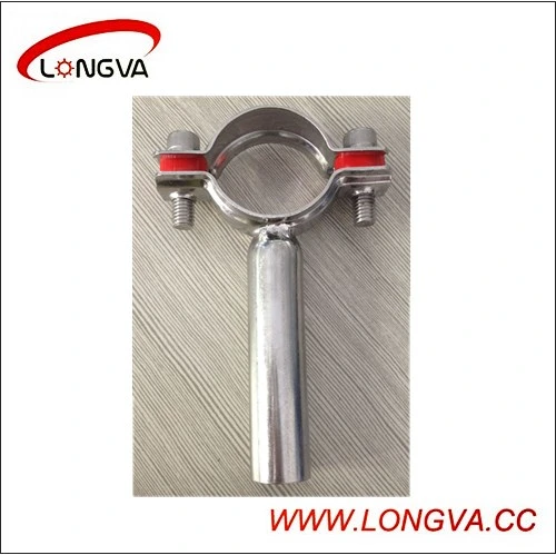Stainless Steel Sanitary Pipe Holder with Long Handle