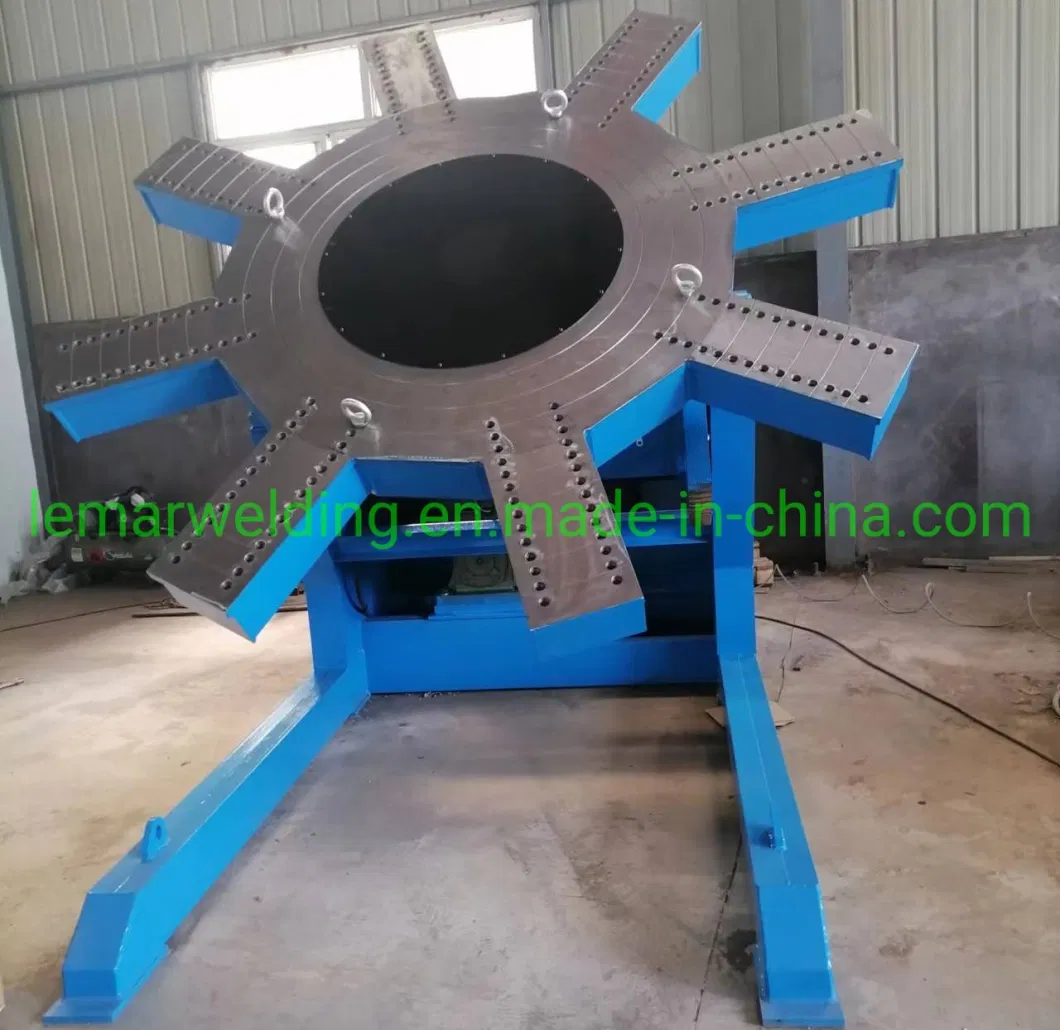 Big Loading 10 Ton 25000mm Diameter Automatic Welding Positioner Turning Table