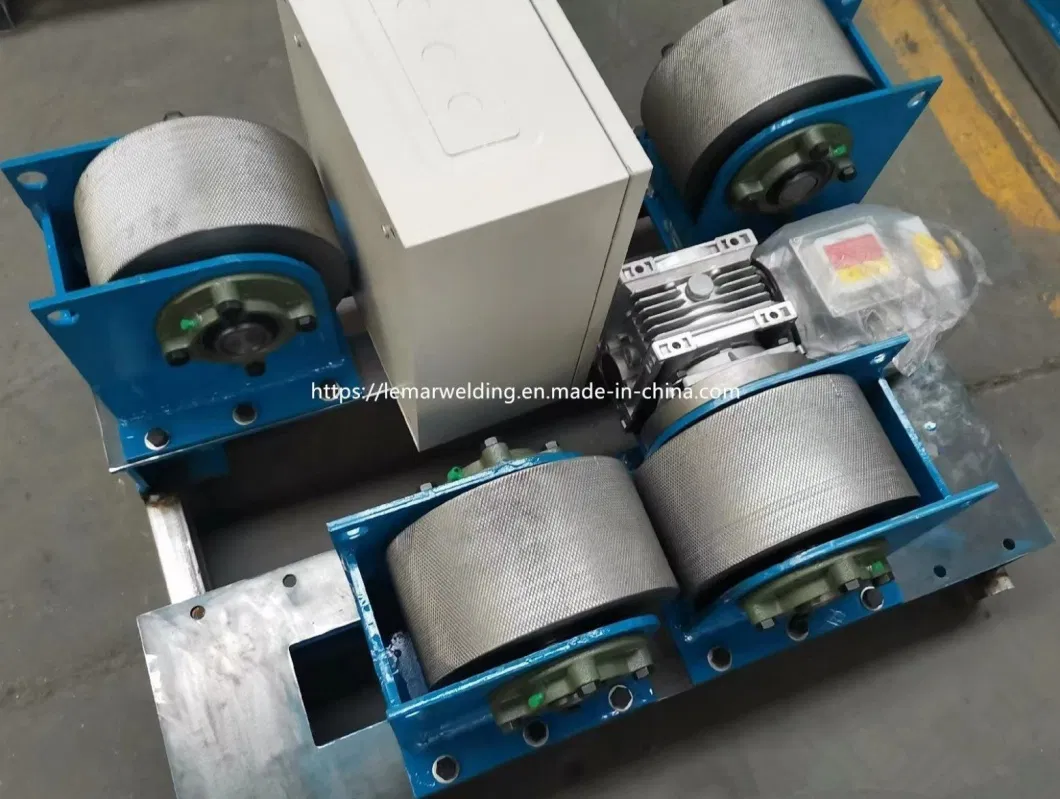 100t Self-Adjustable Pipe Tube Welding Turning Rolls Rotator