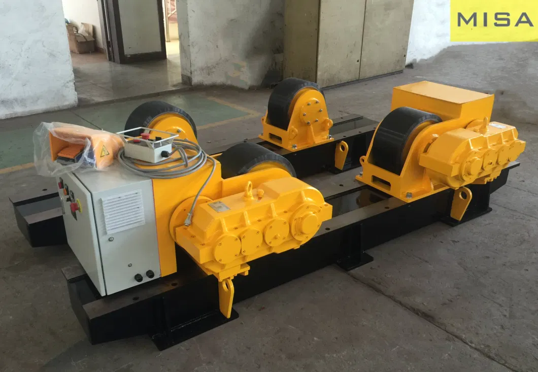 Customized Welding Rotator 30 Ton Load Capacity Welding Turning Rolls.