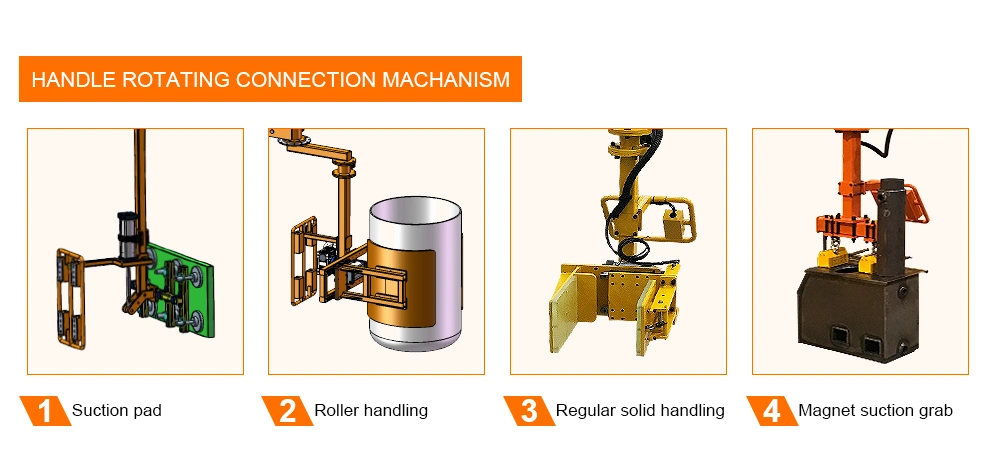 150kg Roll Reel Cylinderical Workpiece Manipulator Arm Material Handling Equipment Pneumatic Manipulator