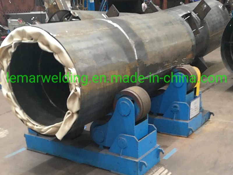 Self Adjustable Rotary 120 T Welding Rotator Turing Rolls for Tube Boiler