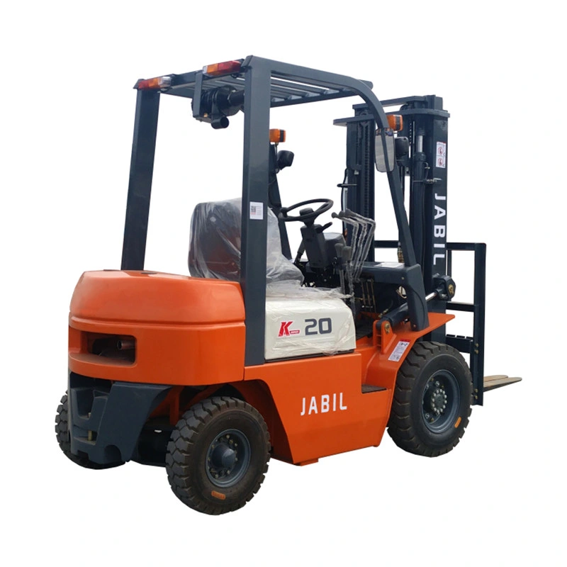China Supplier 3m 5m 6m Lifting Height 2000kg Gasoline Forklift Price