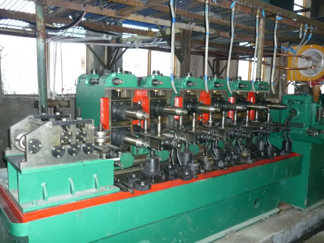 ERW Straight Seam Round Square Rectangular Pipe High Frequency Welding Machine Ms Tube Mill Tube Making Machine Production Line