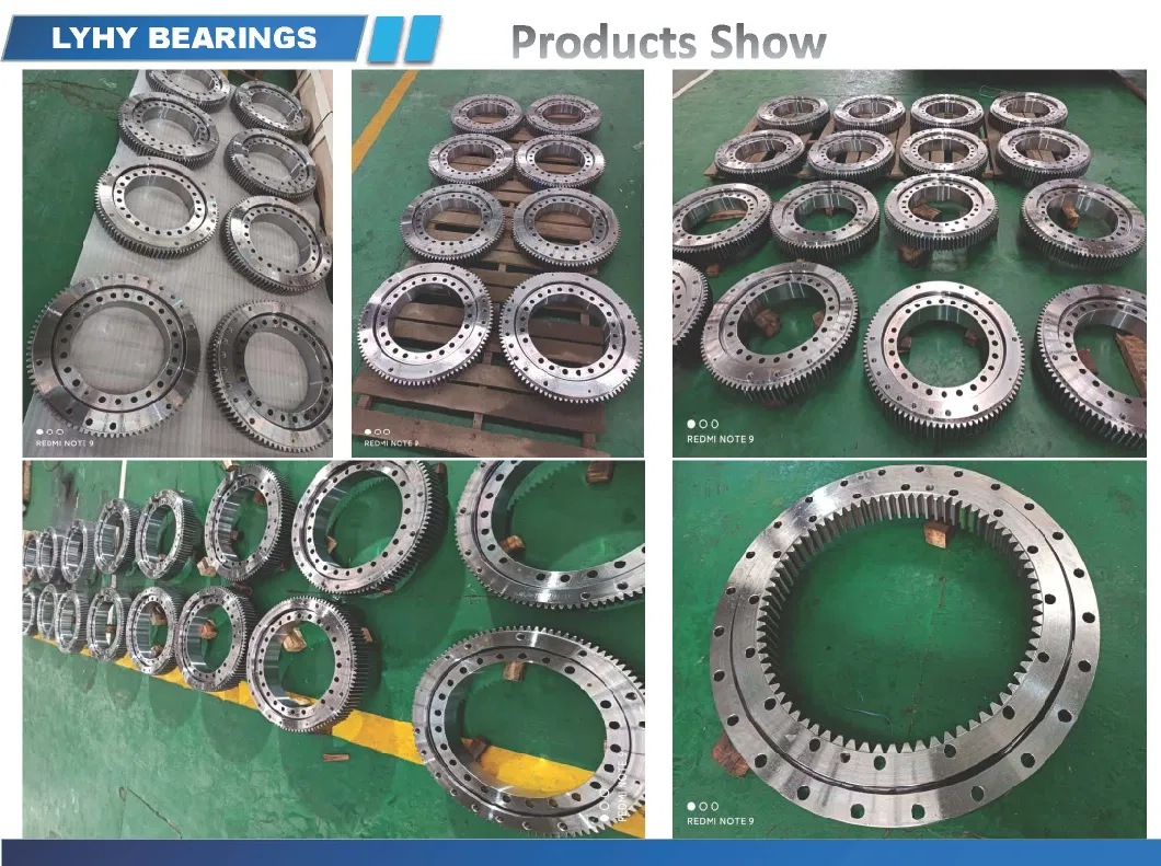 Tower Crane Slewing Ring Bearing Ring Gear Hsn. 30.880