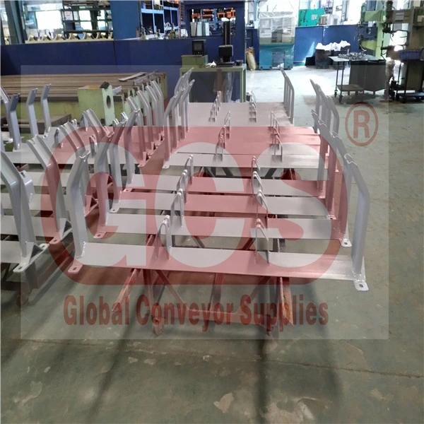 Carry Roller of Conveyor Belt System with Frame Gcs