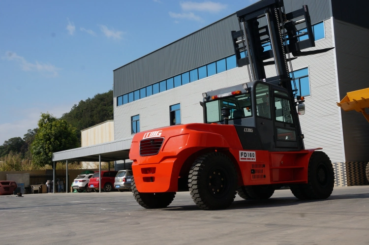Ltmg Big Fork Lift 10ton 15 Ton 16 Ton Diesel Forklift with Customized Lift Height