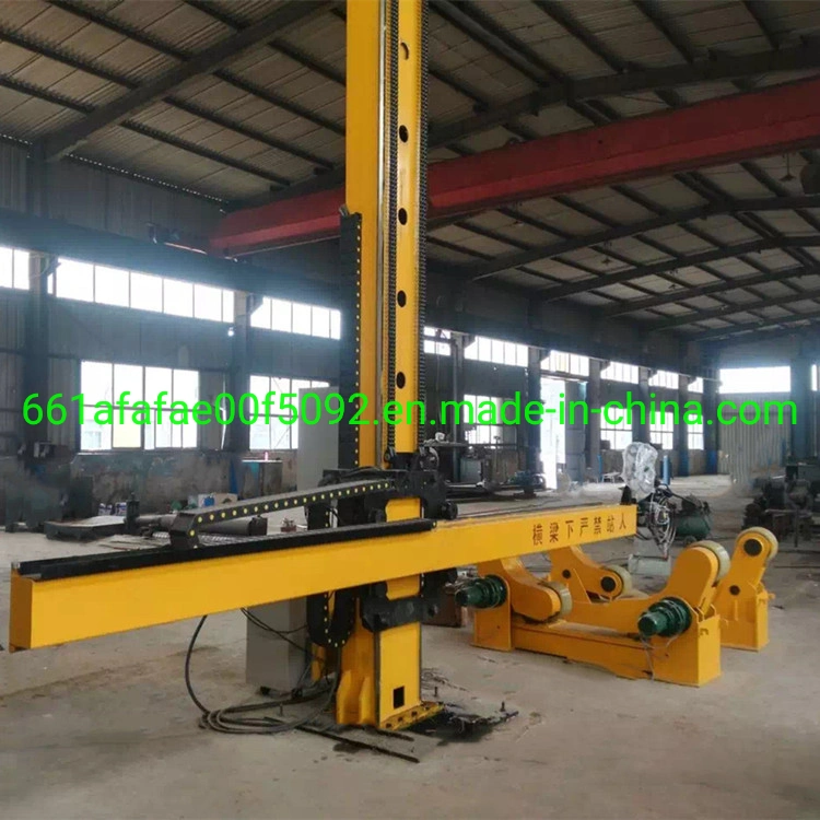 5 Ton Screw Adjusting Pipe Roller Rotator for Cylinder Tank Vessel Turning