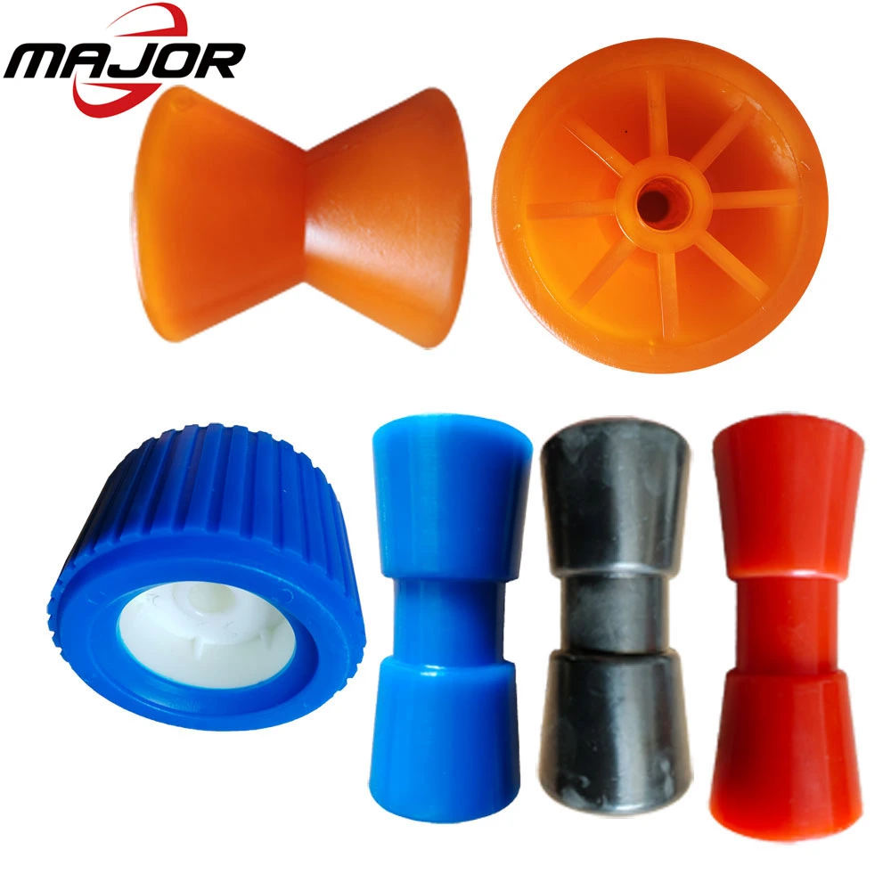 Multiple Models Customized Polyurethane Rollers for Ships, Rubber Rollers for Trailers