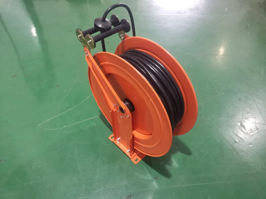 Electric Extension Automatic Hose Reel 24V DC Motorized Driven Cable Reel