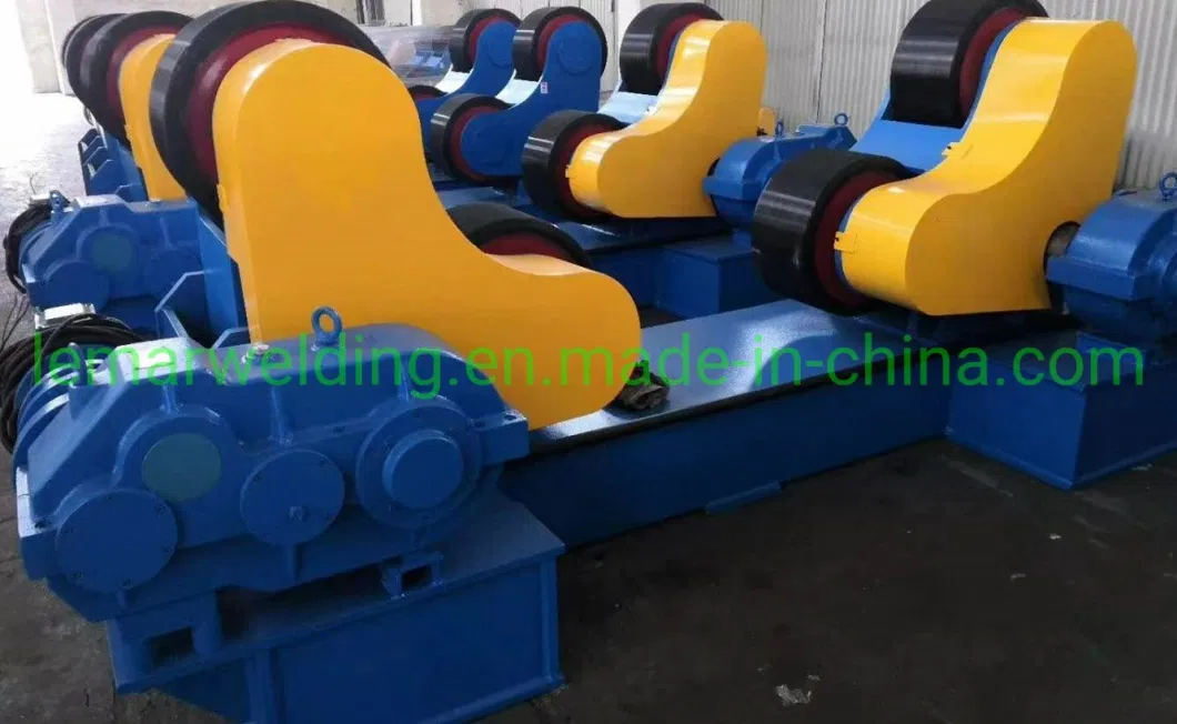 80 Ton Automatic Tank Welding Turning Rotator Loading Weight