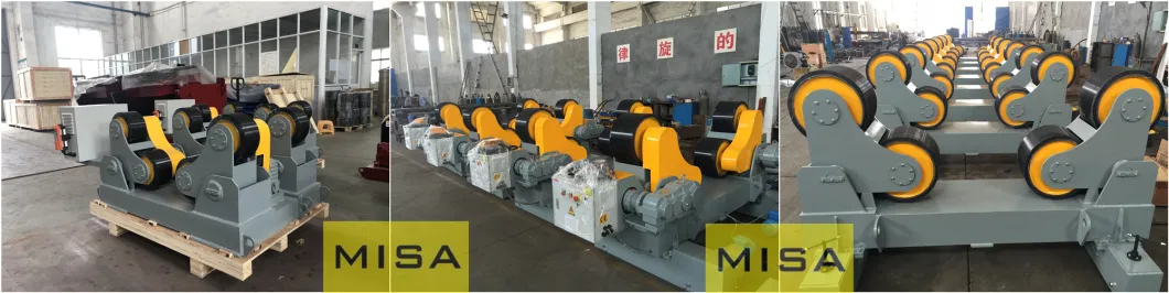 Self-Aligning Turning Rolls for Tank Welding, Manual Moving, Welding Roller