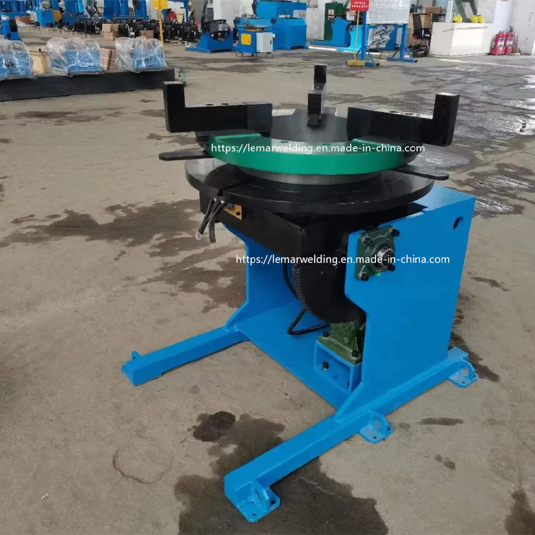 100kg Welding Positioner Rotating Table Welding Machine with 3 Jaw Chuck