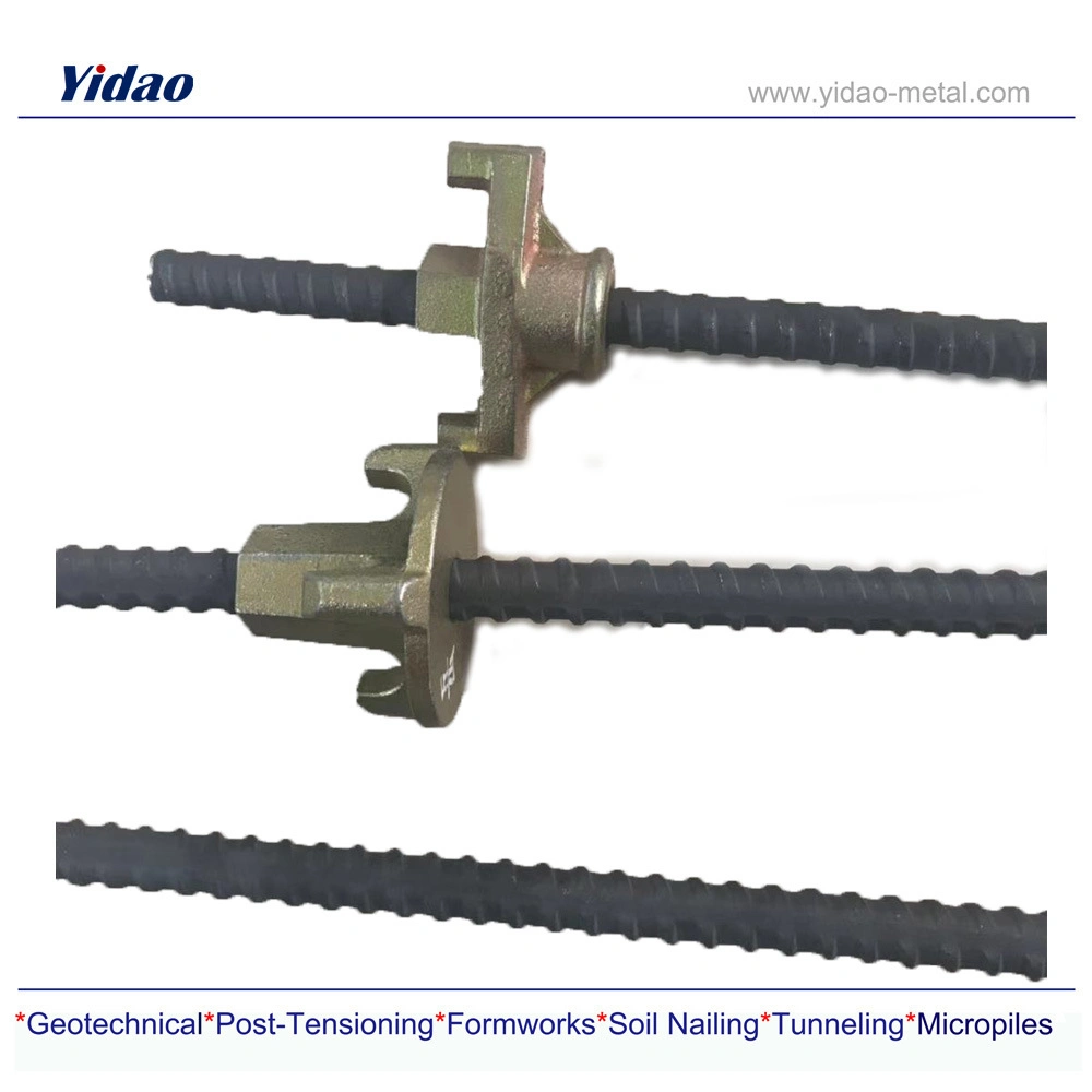 Full Threaded Tie Rod with Coupling Nut for Column Shuttering
