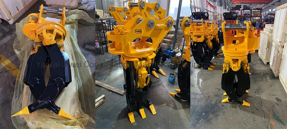 High Quality Hydraulic Grapple Rotator for 1 Tons 3 Tons Equivalent Excavator