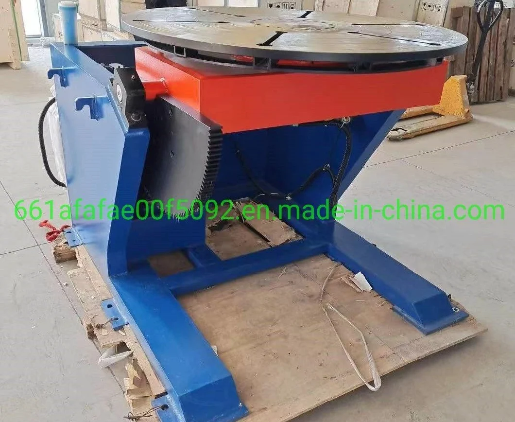 Automatic Rotate and Flip Welding Positioner Rated Loading 1000kg 1 Ton
