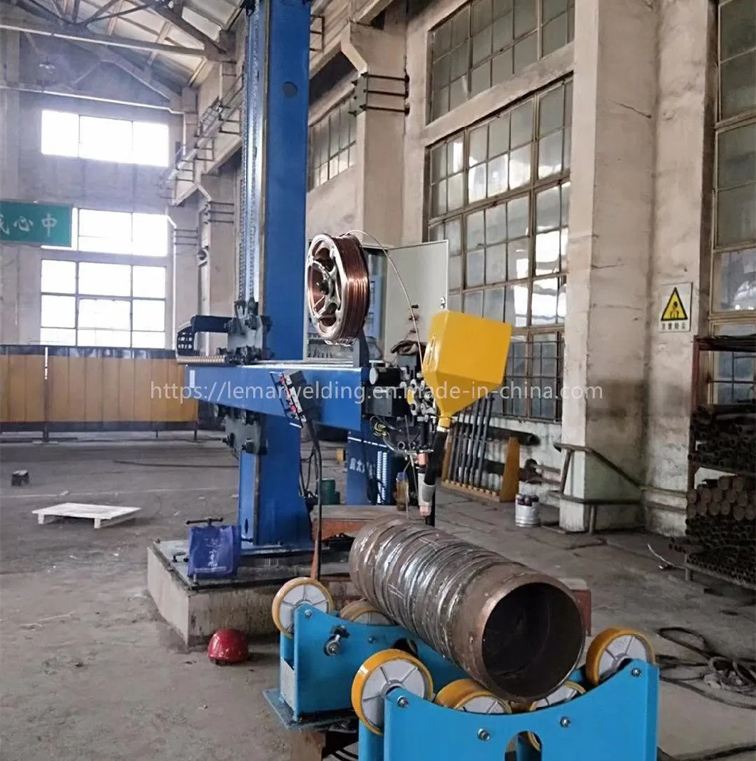 100kg Welding Positioner for Pipes Rotating Tilting Flange Automatic Welding