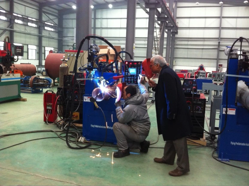 Pipe Prefabrication Roller Presser Automatic Welding