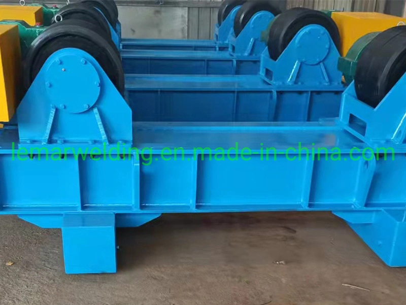60 Ton Adjustable Rotating Welding Table Turn Rollers