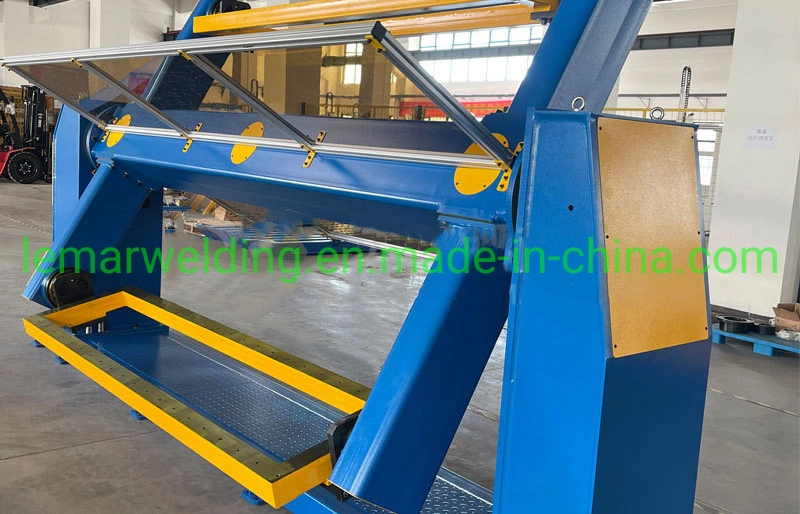 1800*800mm 250kg Loading Weight Rotary Robotic Welding Positioner