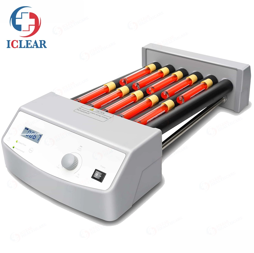 High Quality LCD Numerical Control Laboratory Tube Roller &amp; Rotator