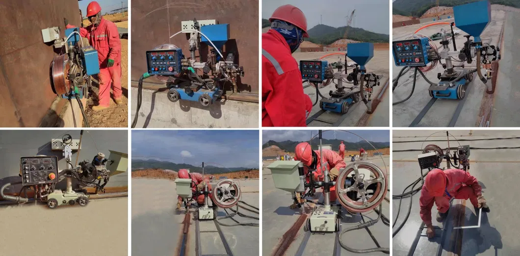 Automatic Submerged-Arc Welding Machine for Tank Construction