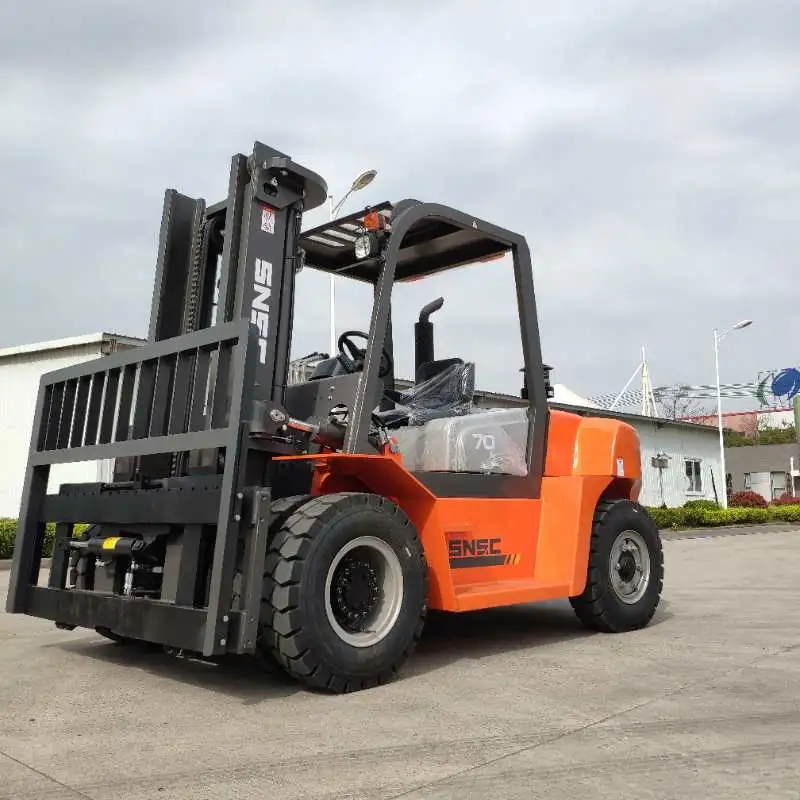 Japan Engine Forklift 7tons Diesel Forklifter with 6m Height