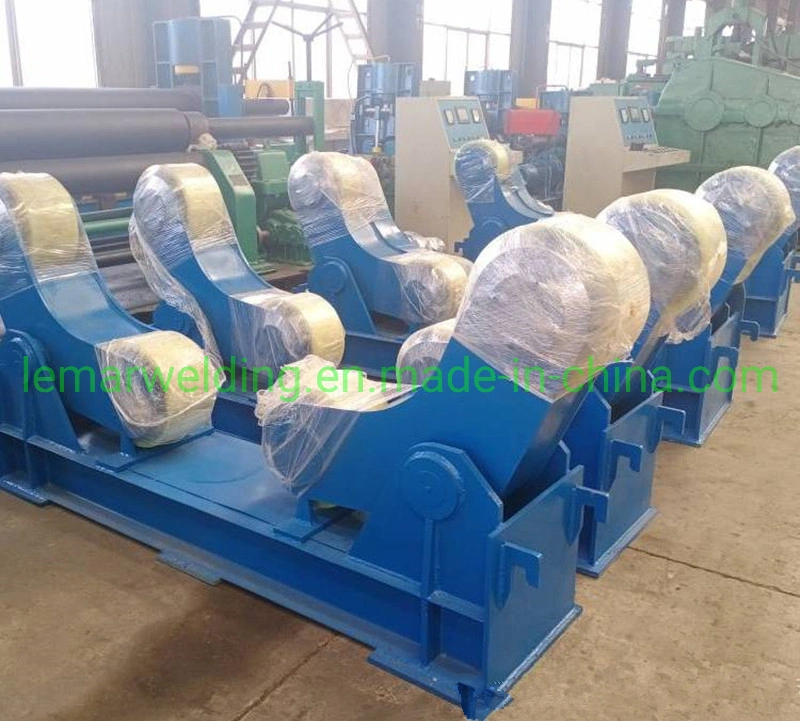 Self Adjustable Rotary 120 T Welding Rotator Turing Rolls for Tube Boiler