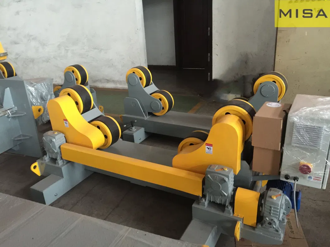 Customized Welding Rotator 30 Ton Load Capacity Welding Turning Rolls.