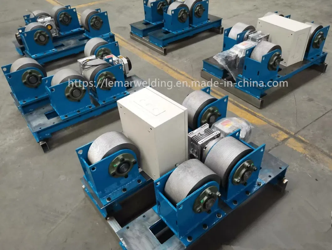 100t Self-Adjustable Pipe Tube Welding Turning Rolls Rotator