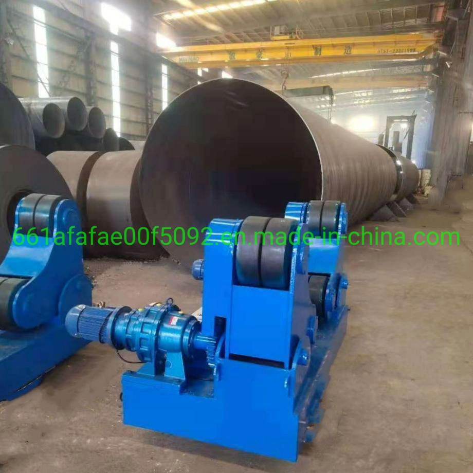 Lead Screw Adjustable Welding Turning Rolls Rotator for Pipe