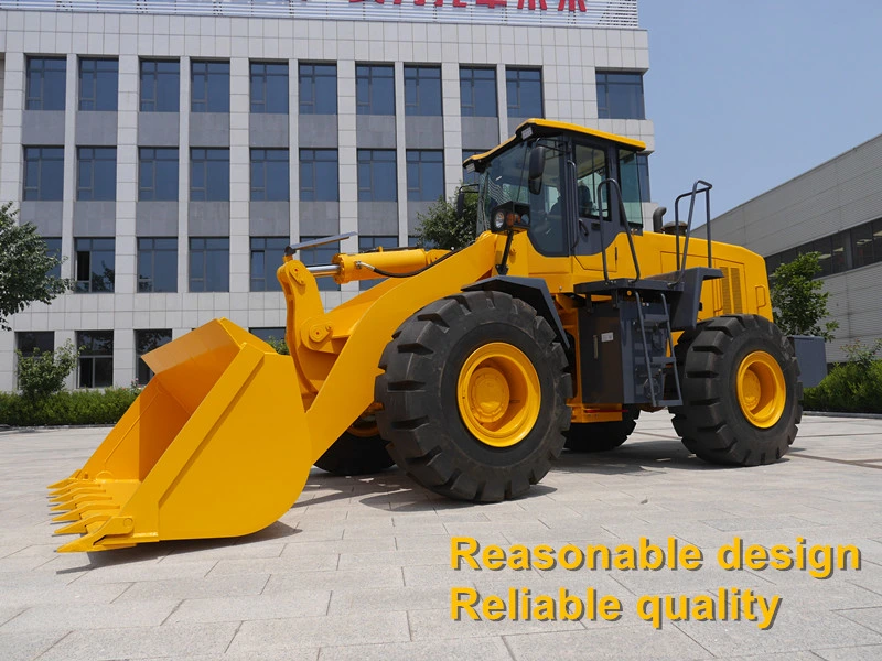 Heavy Construction Machinery 5ton Gem650 Wheel Loader for Sale