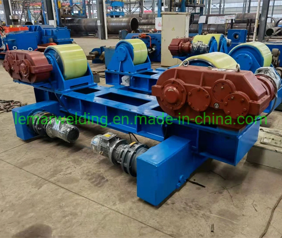 Frequency Control 60 Ton Hydraulic Fit up Welding Turning Rolls Roller Rotator