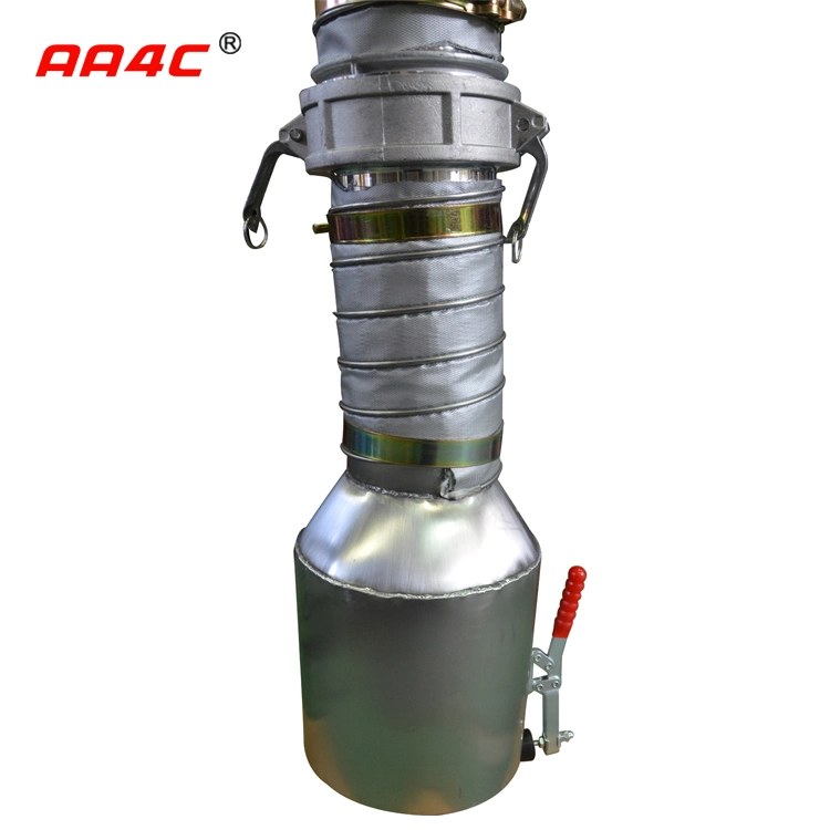 AA4c High Temp Motorized Vehicle Exhaust Hose Reel with Fans