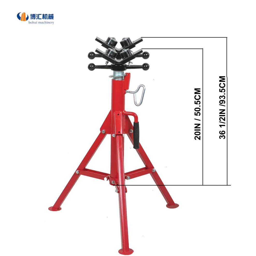 20&quot; -36 1/2&quot; 50.5-93.5cm Pipe Stand for Middle East Market 1000lbs Best Selling Steel Pipe Stands