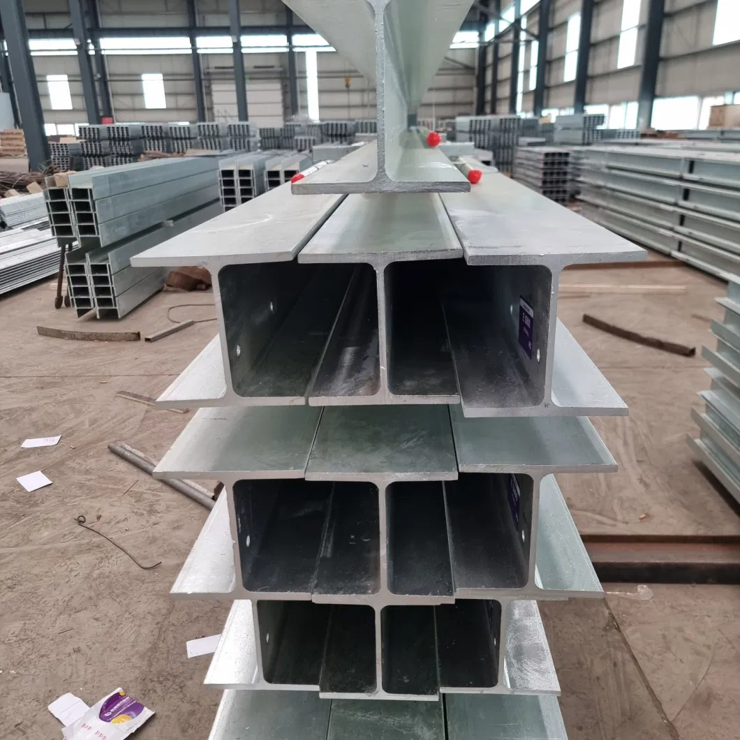 Q355/Q235 Hot DIP Galvanized Welding Retaining Wall Column with 100UC150UC200UC Rebar