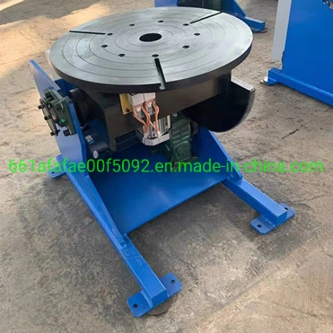 600 Kg Tube Pipe TIG MIG Mag Seat Type Fixed Welding Positioner Turntable Machine