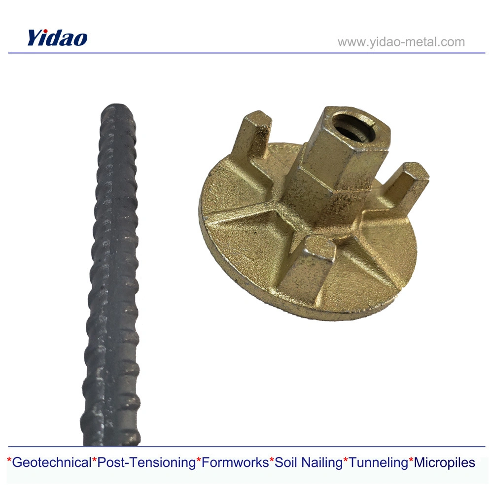 Full Threaded Tie Rod with Coupling Nut for Column Shuttering