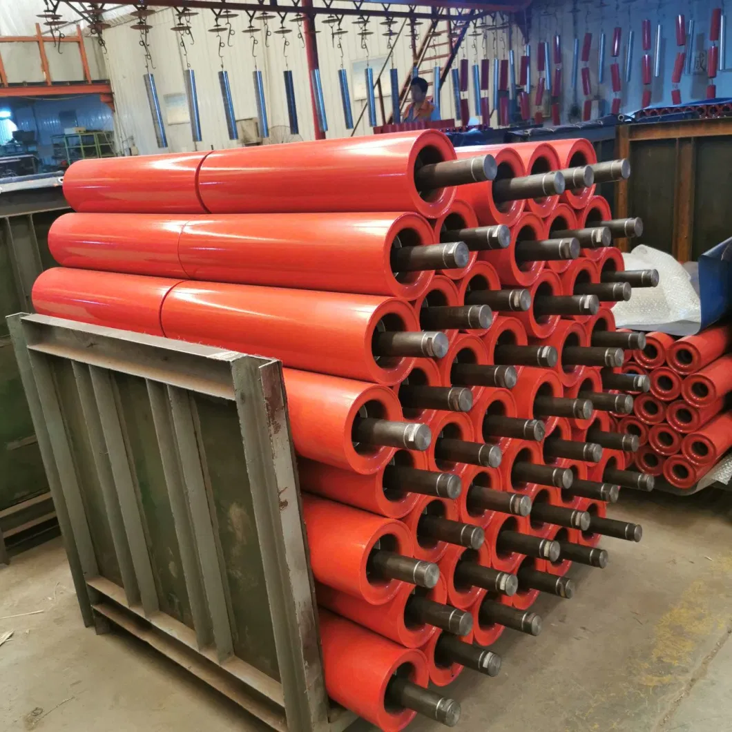 China Manufacture Belt Conveyor Steel Roller Idler