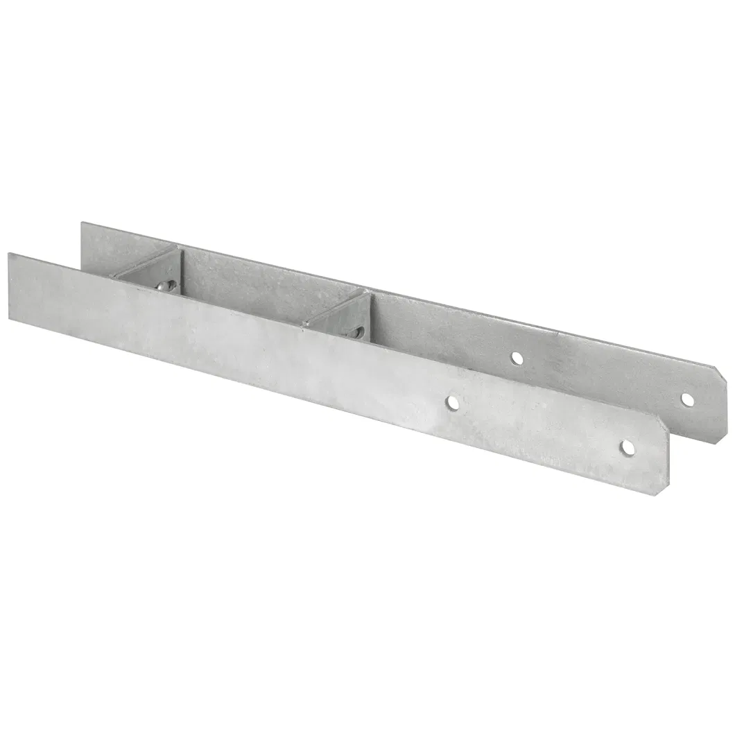 Adjustable Post Holder for 7 X 7 Cm and 9 X 9 Cm Posts - Galvanized Steel