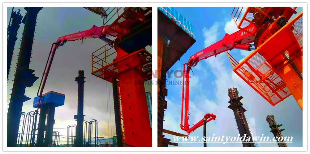 Column Hydraulic Self Climbing Concrete Pump Companionship Concrete Placing Boom on Sale