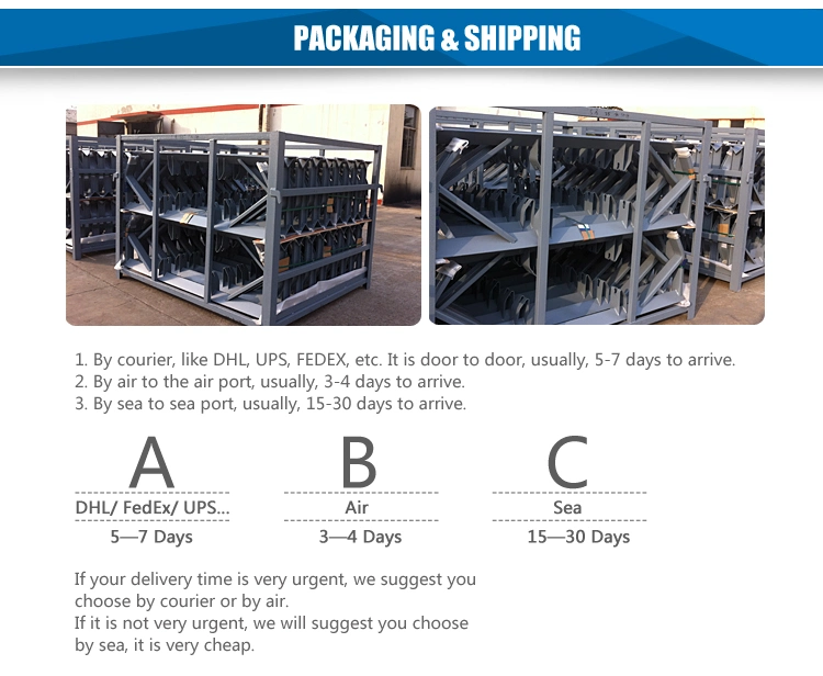 SPD Galvanized Trough Belt Conveyor Roller Frame/ Support