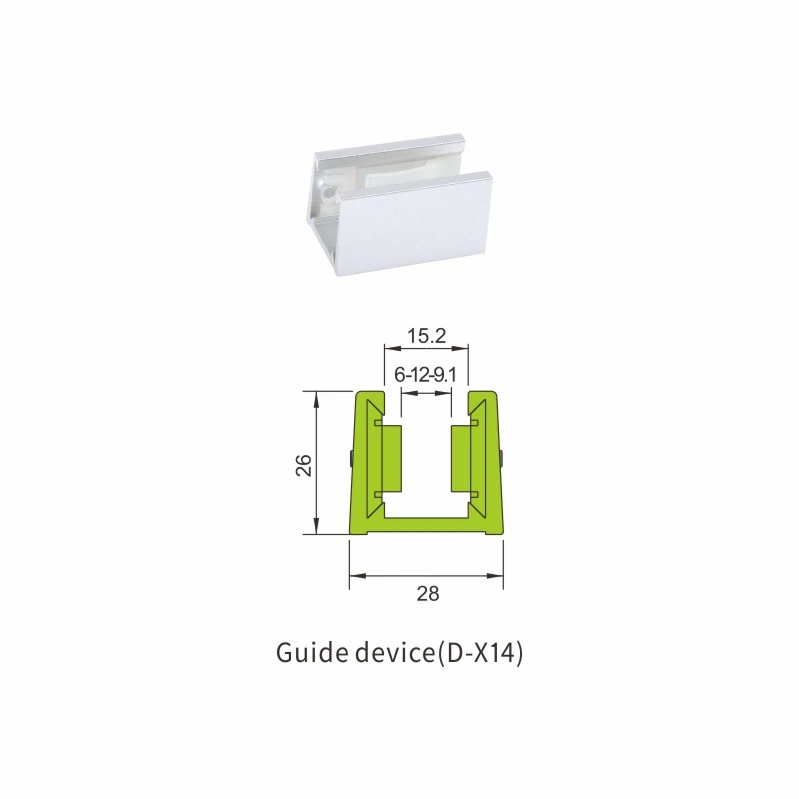 Glass Sliding Door Plastic Pulley PA Nylon Roller