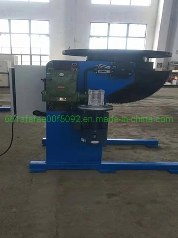 1800*800mm 250kg Loading Weight Rotary Robotic Welding Positioner
