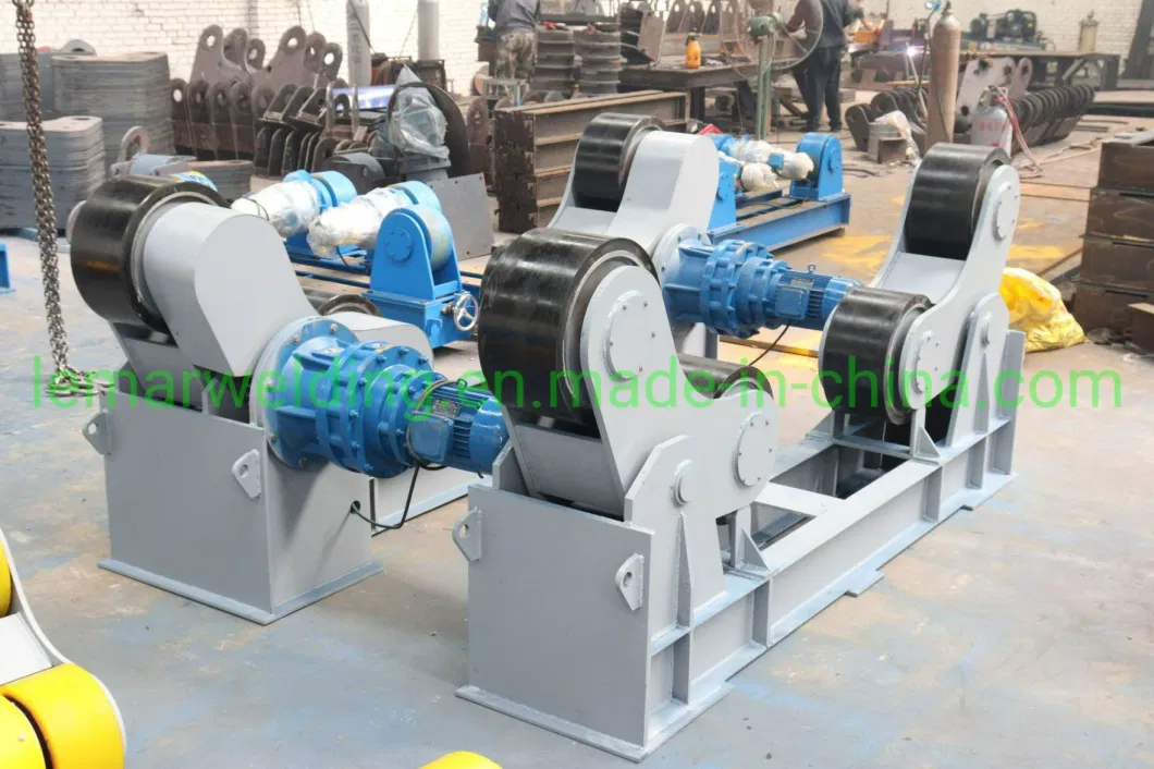 60t Self Aligning Wind Tower Rotary Welding Rotators